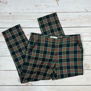 NWOT Vineyard Vines Wool Blend Tartan Pants, Sz 6